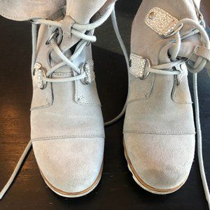 Sorel Women's Joan of Arctic Wedge Booties - used see pics - size 7